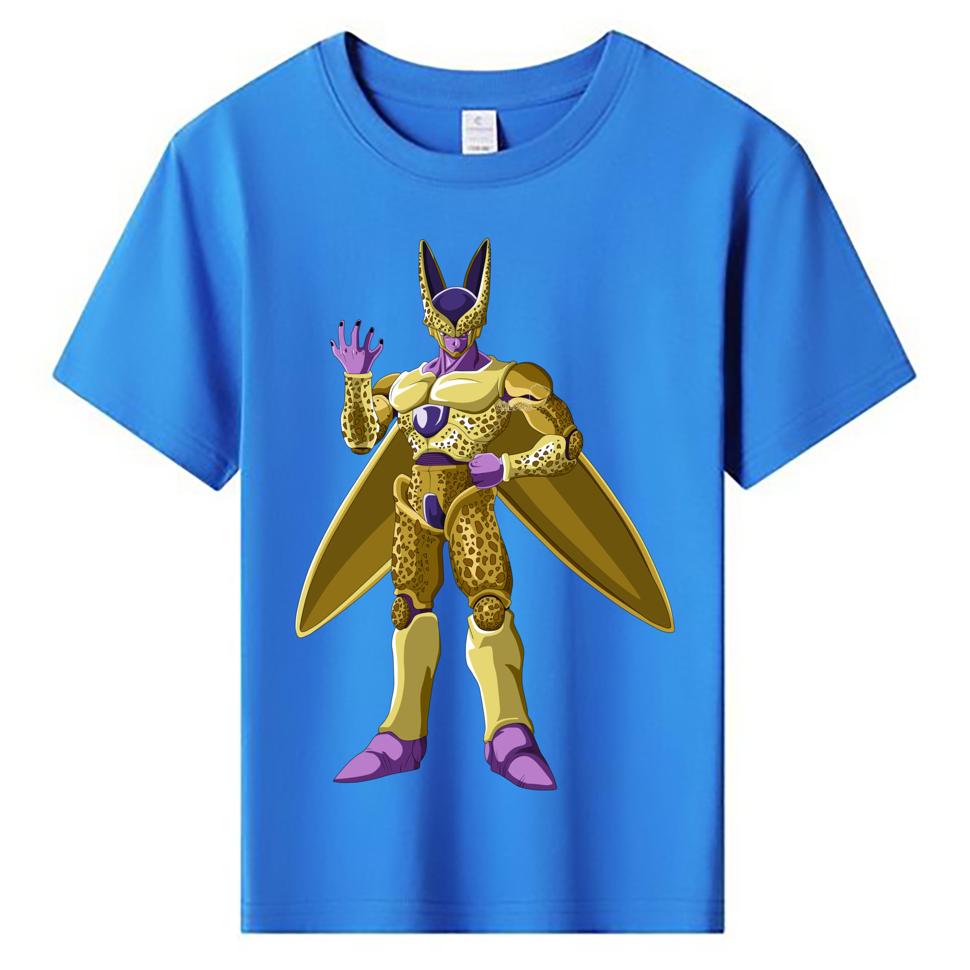 （画像用） ドラゴンボール セル DRAGON BALL Cell 綿100％キッズTシャツ（フロントプリント）